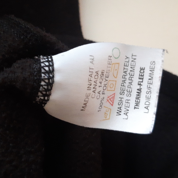 HOT CHILLY'S Black Therma-Fleece Ladies Medium - Picture 4 of 4